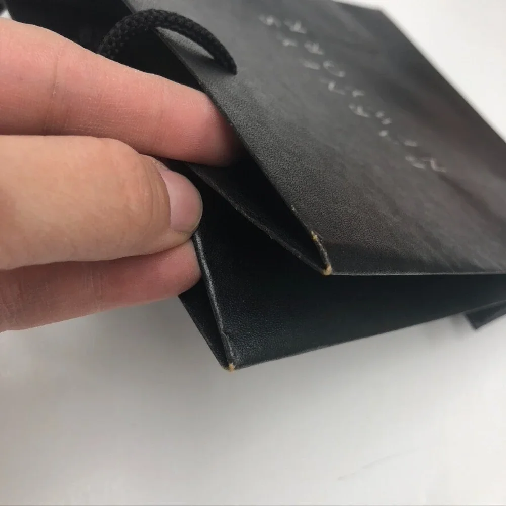 Barneys New York Authentic Black Gift Paper Shopping Bag‎ 8x9.5x4